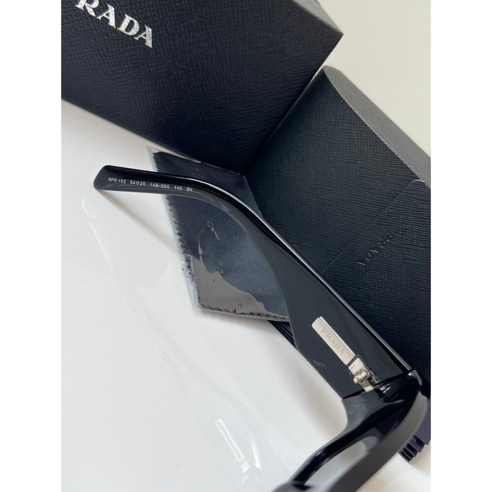 NEW Prada PR10ZS Black Sunglasses Unisex $563 - Picture 8 of 8